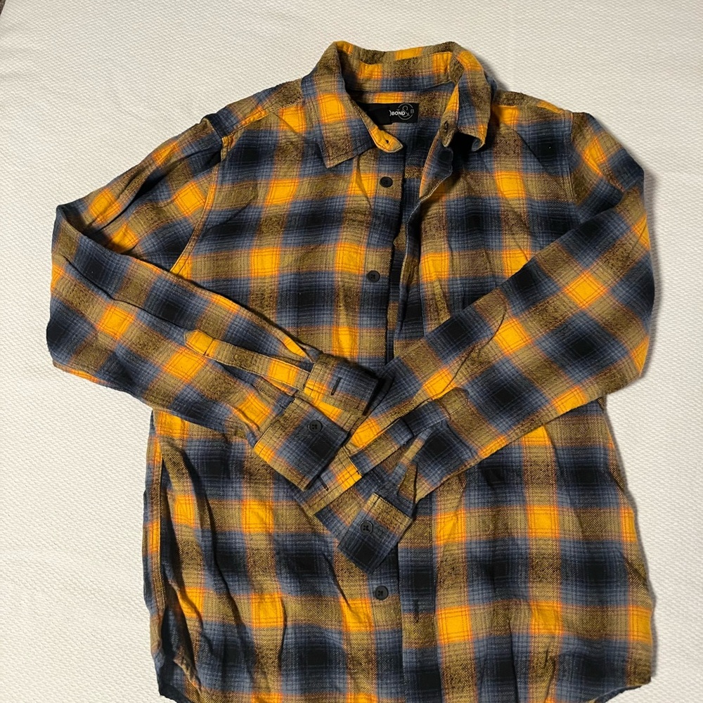 Lightweight Boy’s Flannel Button-Down Shirt